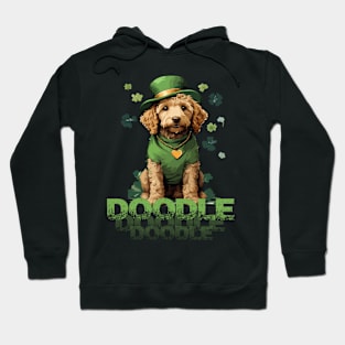 Goldendoodle St. Patrick's Day Cute Doodle Hoodie